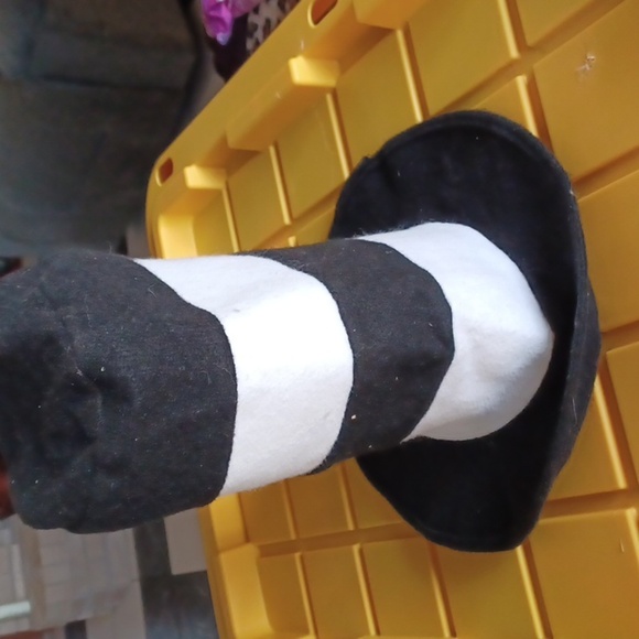 Dr. Suess Cat in the Hat Halloween Costume, 10" tall - Picture 1 of 4